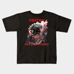 Boston Fire Department Kids T-Shirt